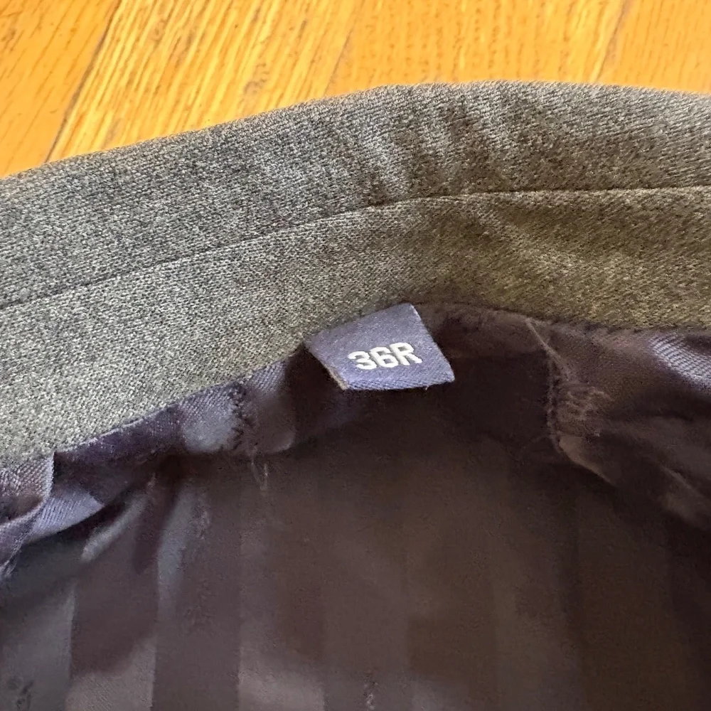 Men’s Suit Jacket/Blazer - Grey- Ben Sherman- 36R - Picture 4 of 4